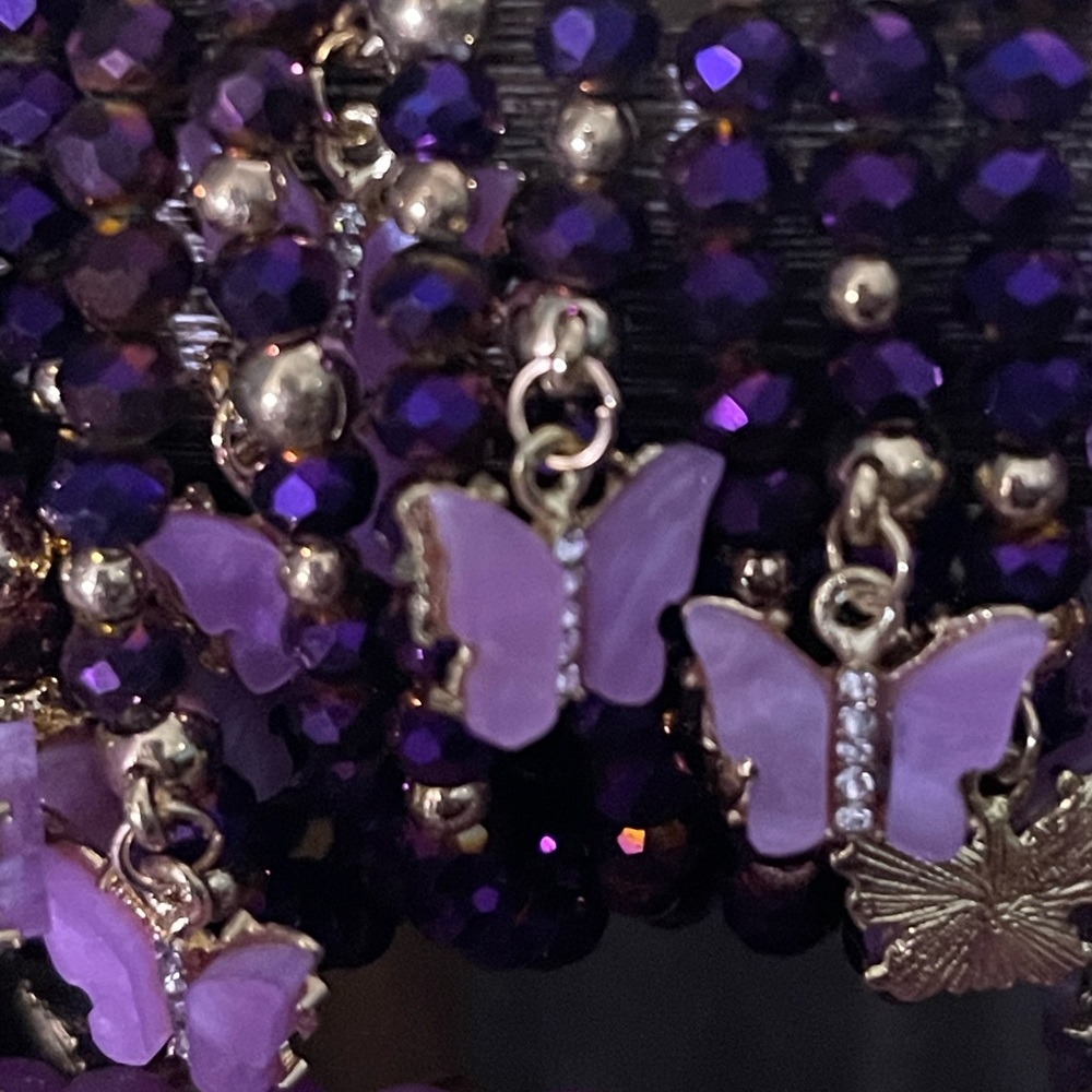 Charm Glass Beaded Bracelets Stackable Bracelets - Picture 7 of 17
